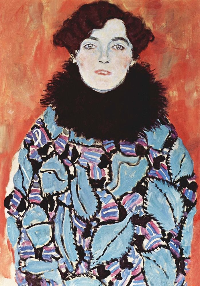 Wall Art Painting id:432098, Name: Portrait of Johanna Staude, Artist: Klimt, Gustav