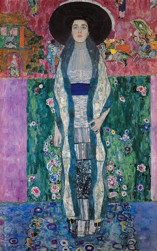 Wall Art Painting id:432100, Name: Portrait of Adele Bloch-Bauer, Artist: Klimt, Gustav