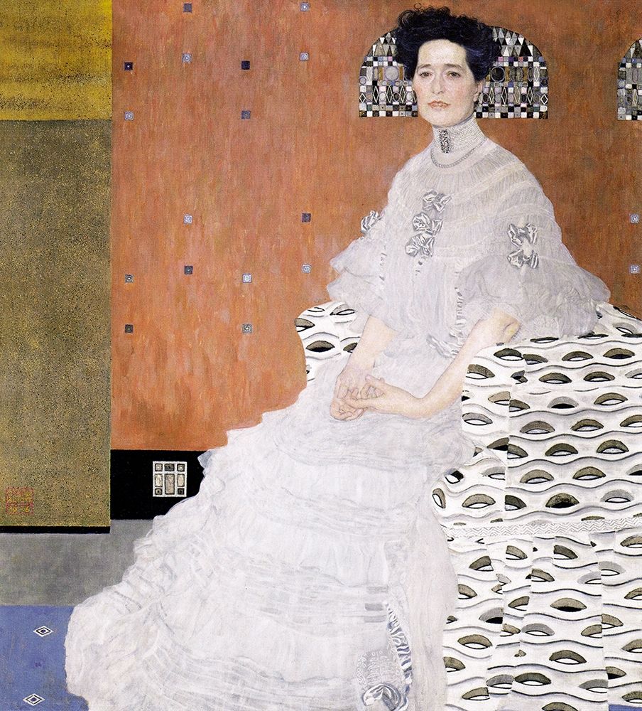 Wall Art Painting id:432108, Name: Bildnis Fritza Riedler, Artist: Klimt, Gustav