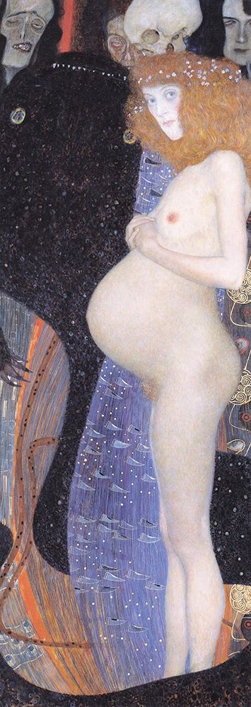 Wall Art Painting id:432109, Name: Hope, Artist: Klimt, Gustav