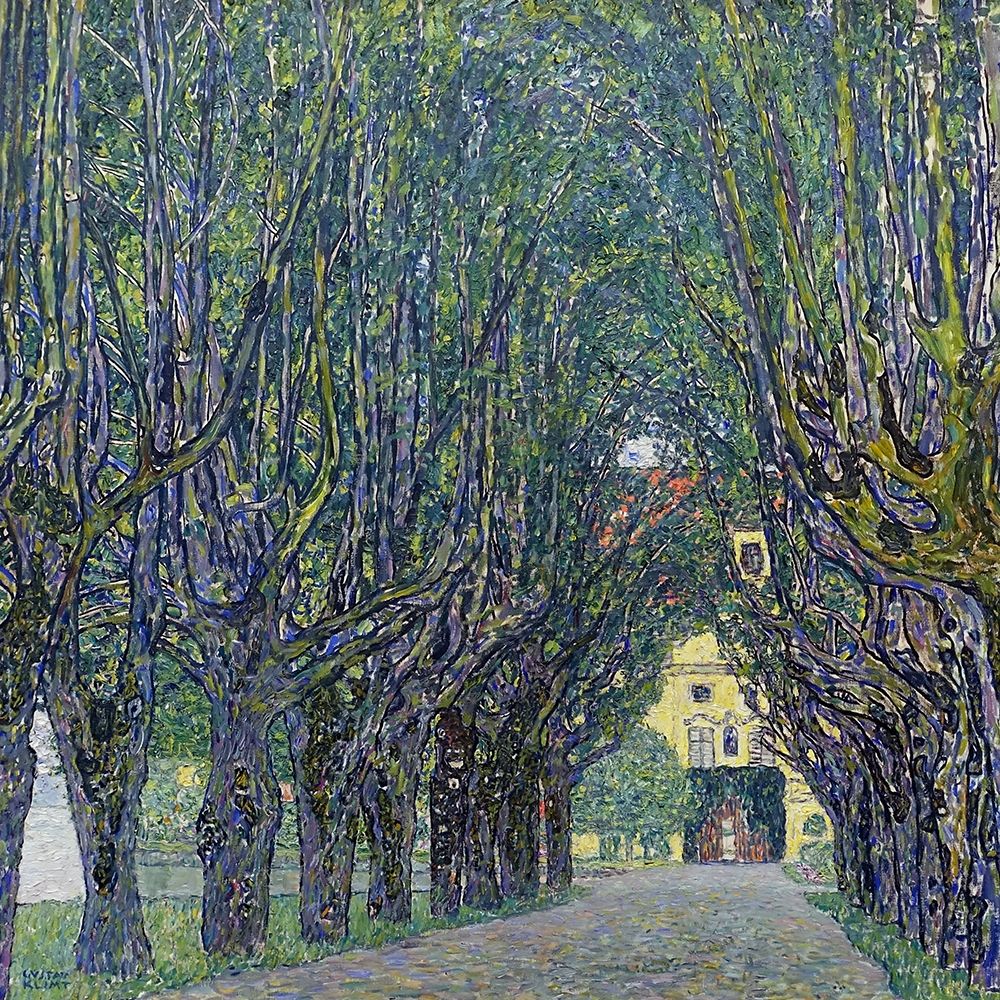 Wall Art Painting id:432115, Name: Allee at Schloss Kammer, Artist: Klimt, Gustav