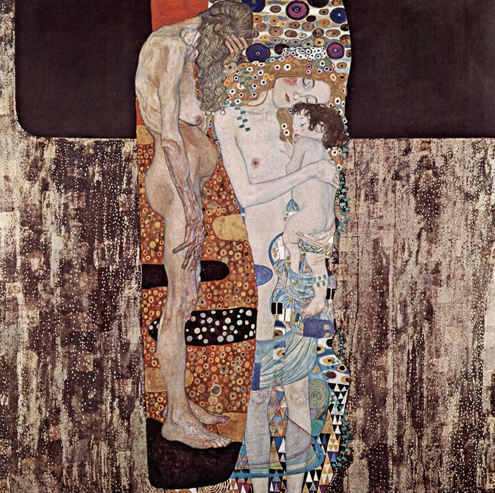 Wall Art Painting id:432135, Name: The Three Ages of the Woman, Artist: Klimt, Gustav