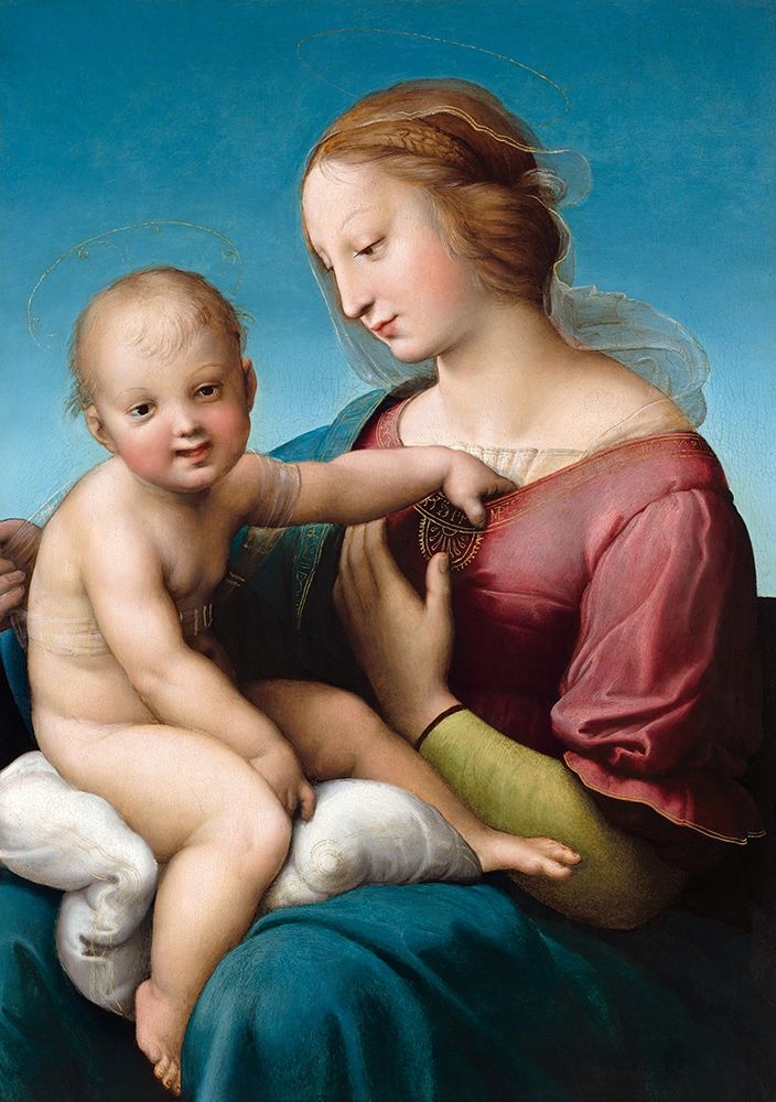 Wall Art Painting id:434023, Name: The Niccolini–Cowper Madonna, Artist: Raphael