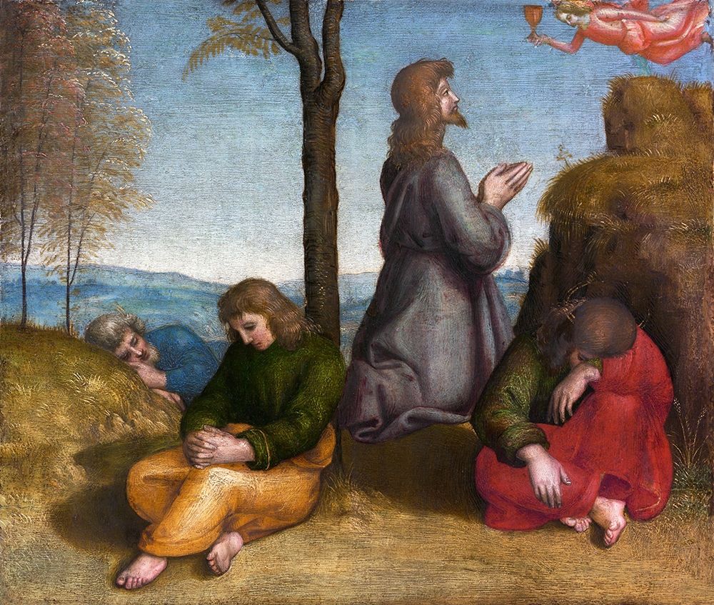 Wall Art Painting id:434025, Name: The Agony in the Garden, Artist: Raphael