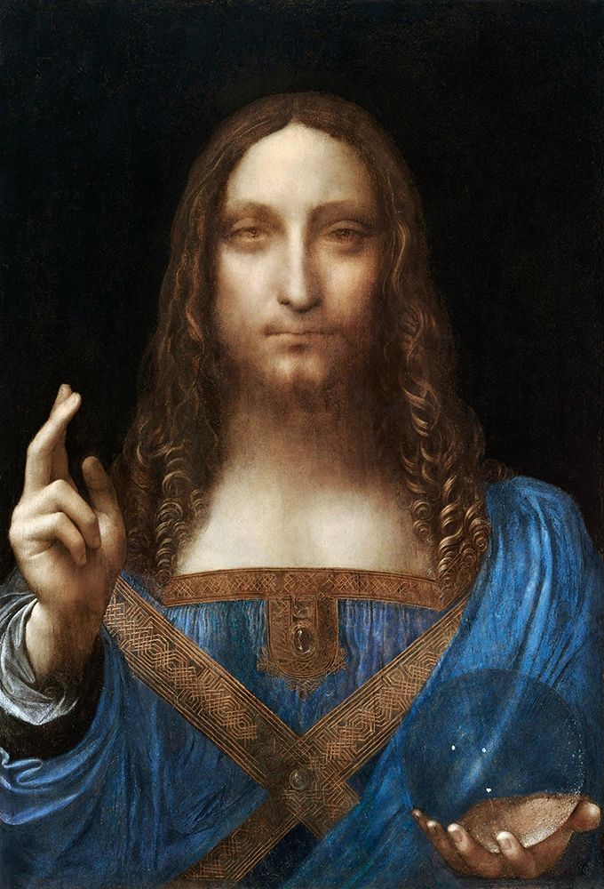 Wall Art Painting id:434124, Name: Salvator Mundi, Artist: da Vinci, Leonardo