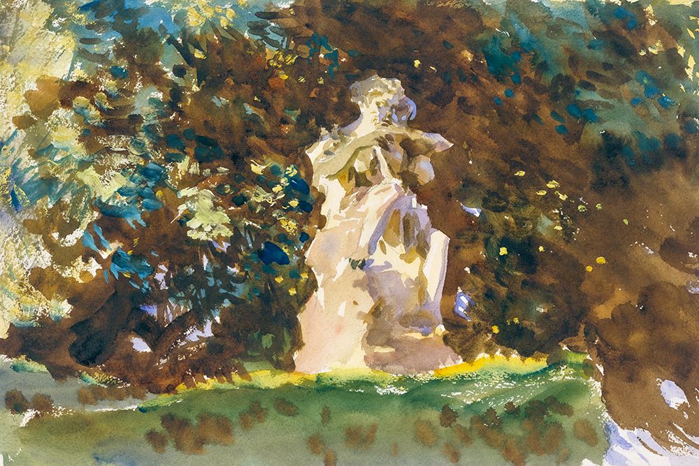 Wall Art Painting id:439996, Name: Boboli Garden-Florence, Artist: Sargent, John Singer