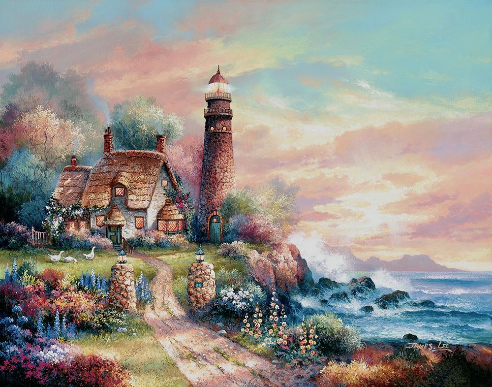 Wall Art Painting id:414546, Name: Evening Light, Artist: Lee, James