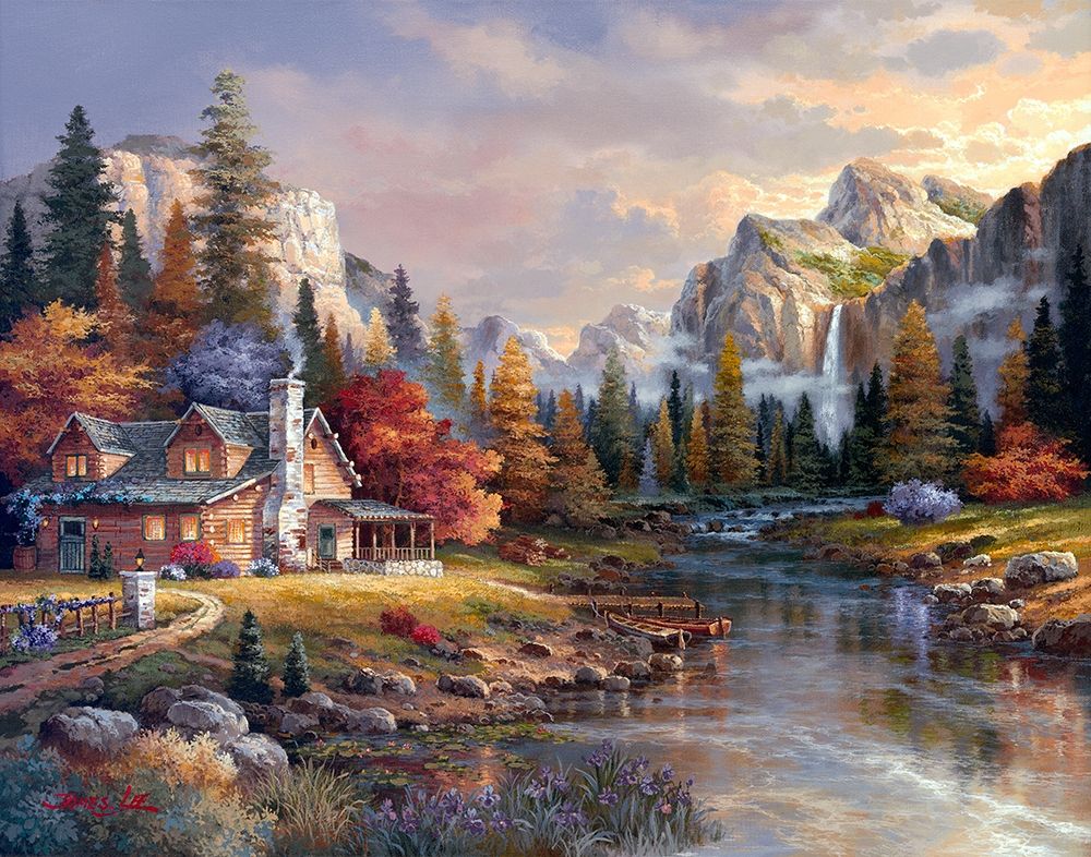 Wall Art Painting id:414587, Name: Home At Last, Artist: Lee, James