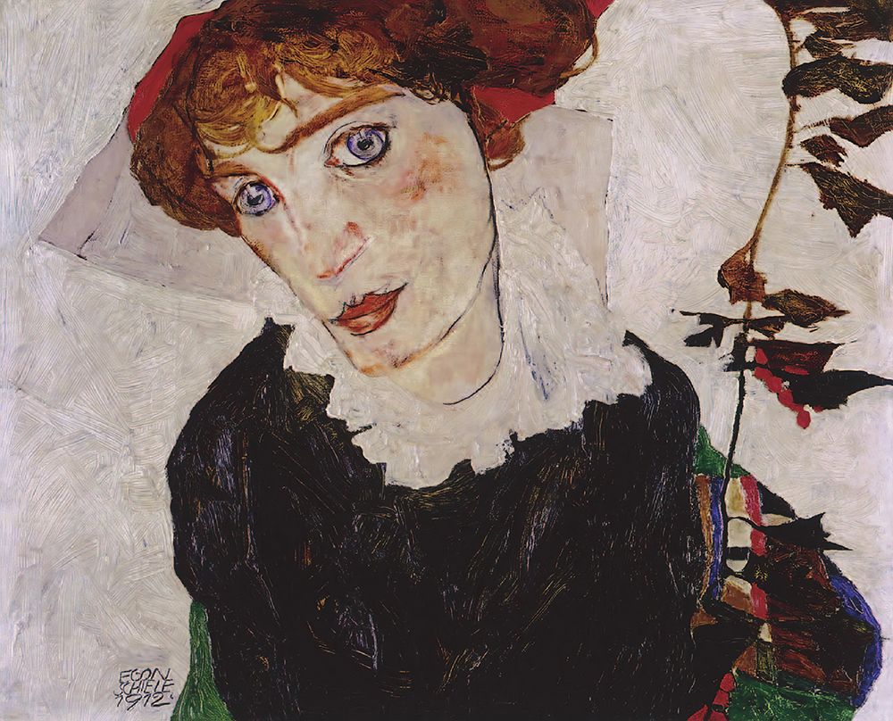 Wall Art Painting id:646200, Name: Portrait of Wally, Valerie Neuzil 1912, Artist: Schiele, Egon