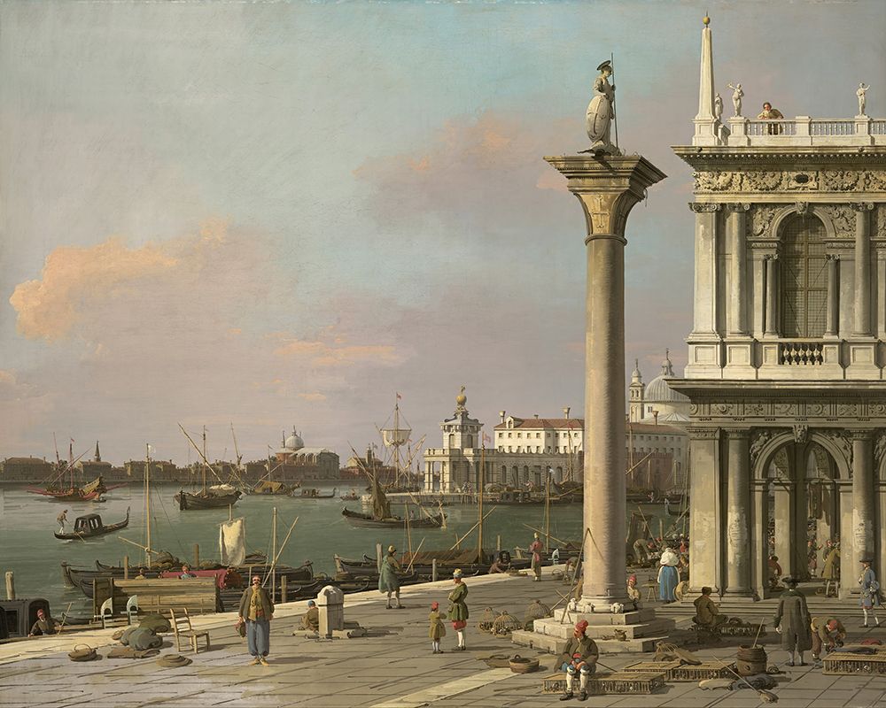 Wall Art Painting id:691802, Name: Bacino di San Marco From the Piazzetta, Artist: Canaletto