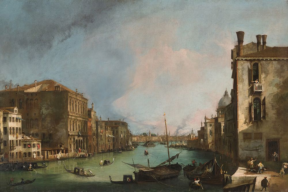 Wall Art Painting id:691806, Name: Grand Canal Venice, Artist: Canaletto