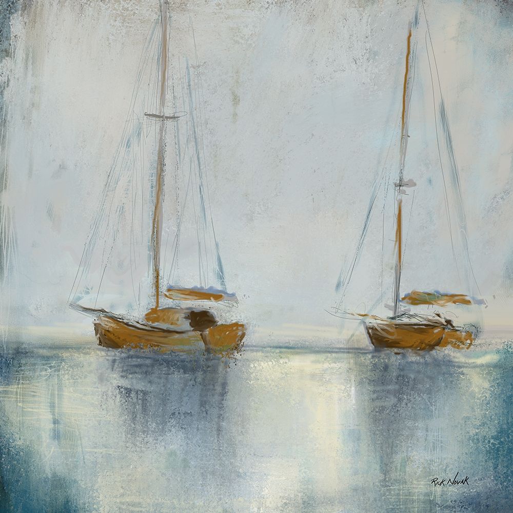 Wall Art Painting id:395966, Name: Boats II, Artist: Novak, Rick