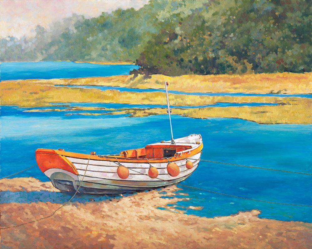 Wall Art Painting id:396952, Name: Fishing Boat I, Artist: Reynolds, Graham