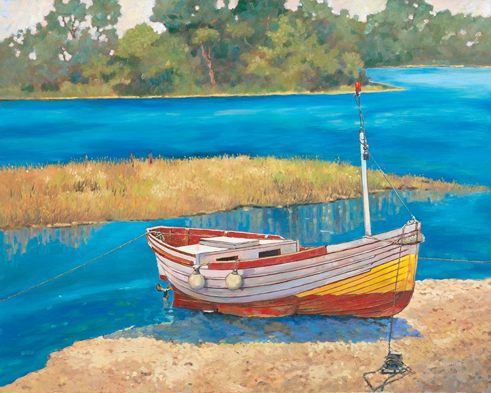 Wall Art Painting id:396953, Name: Fishing Boat II, Artist: Reynolds, Graham