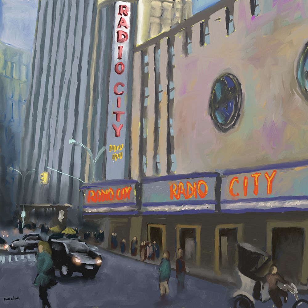 Wall Art Painting id:585016, Name: Radio City, Artist: Smith, Karen