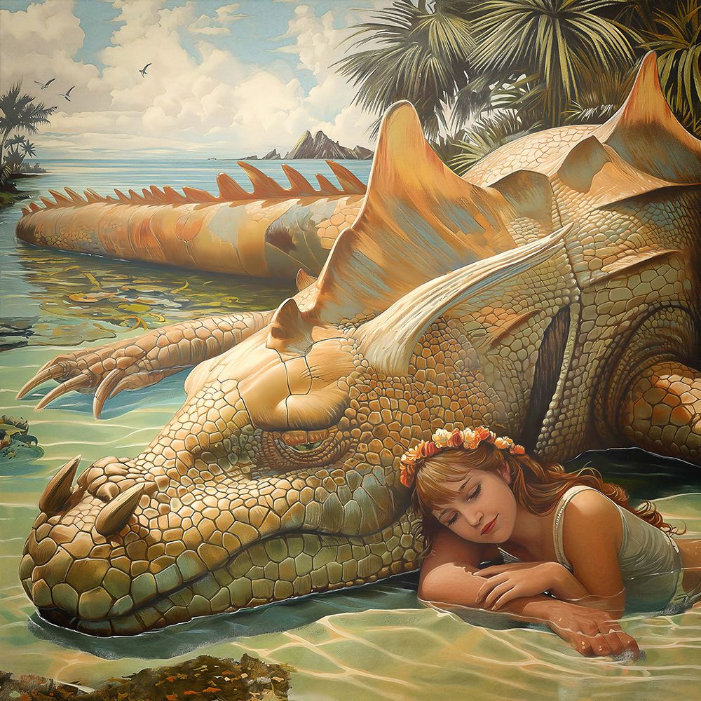 Wall Art Painting id:722861, Name: Dragon Dreams II, Artist: Hunziker, Steve