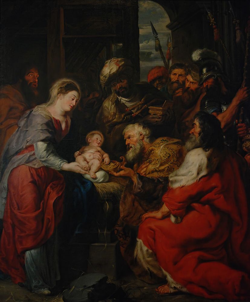 Wall Art Painting id:745257, Name: Adoration of the Magi 1620, Artist: Rubens, Peter Paul