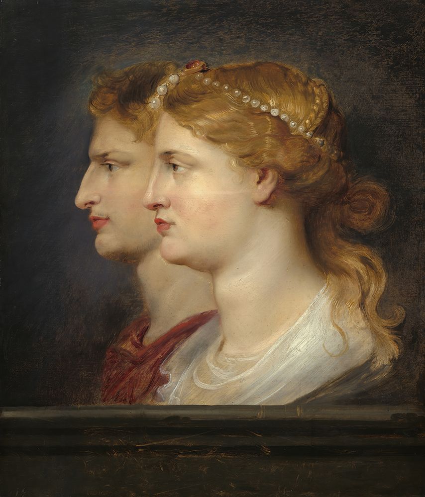 Wall Art Painting id:745260, Name: Agrippina and Germanicus 1614, Artist: Rubens, Peter Paul