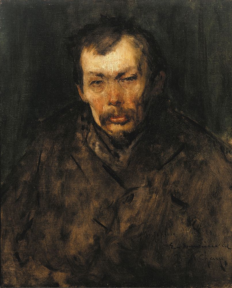 Wall Art Painting id:746199, Name: Portrait of a Man 1873, Artist: Chase, William Merritt