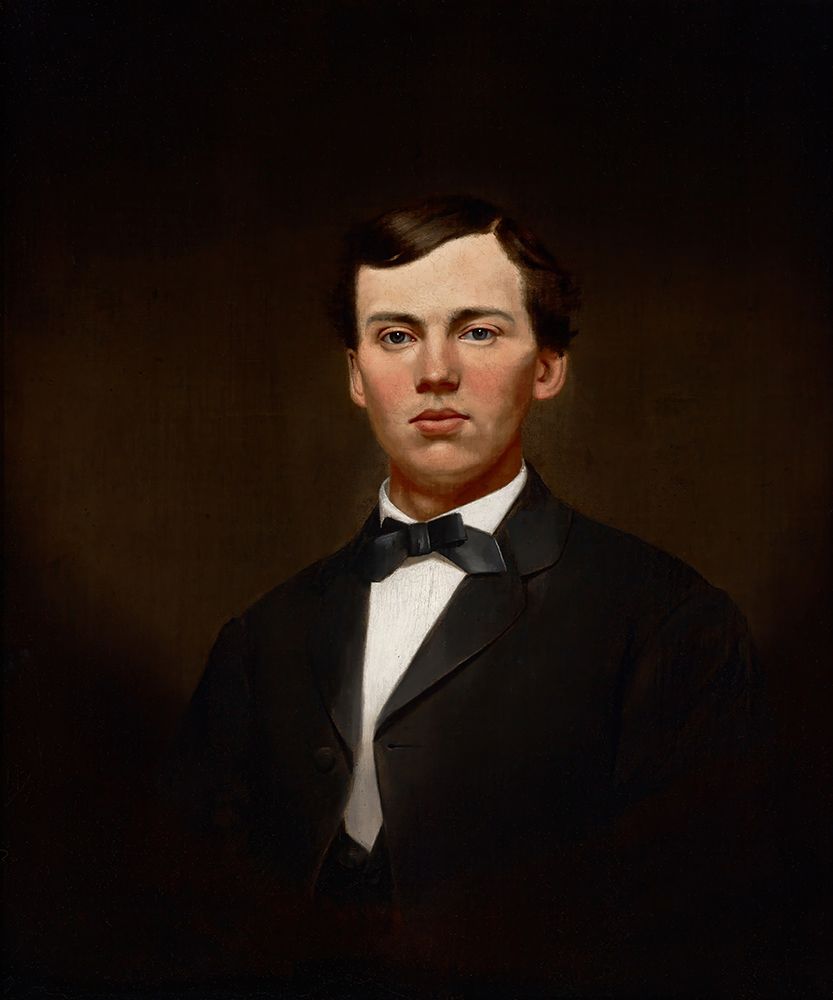 Wall Art Painting id:746210, Name: Portrait Of William Gurley Munson 1868, Artist: Chase, William Merritt