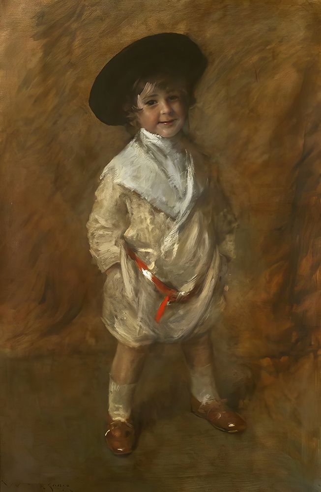 Wall Art Painting id:746212, Name: Portrait of Roland Dana Chase 1905, Artist: Chase, William Merritt