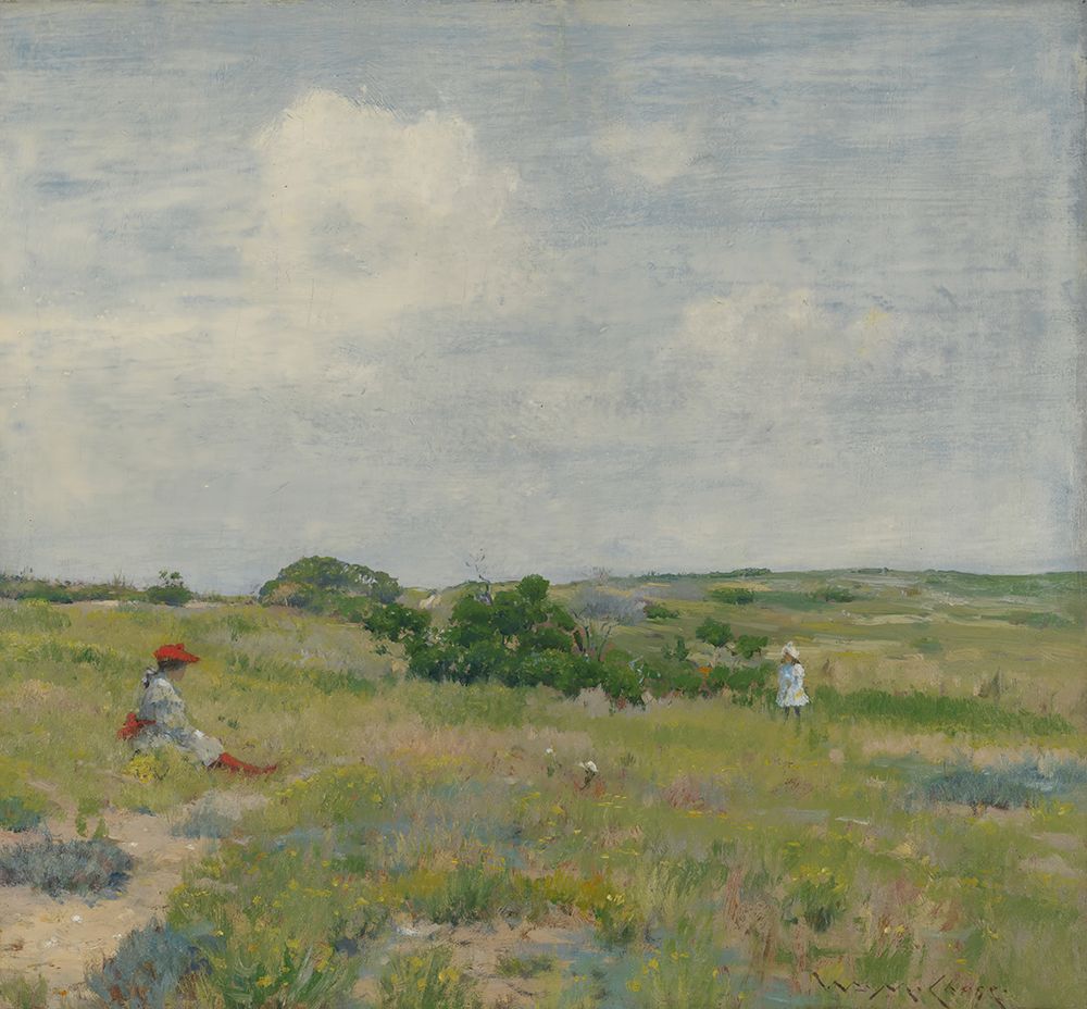 Wall Art Painting id:746222, Name: Shinnecock Hills 1895 II, Artist: Chase, William Merritt