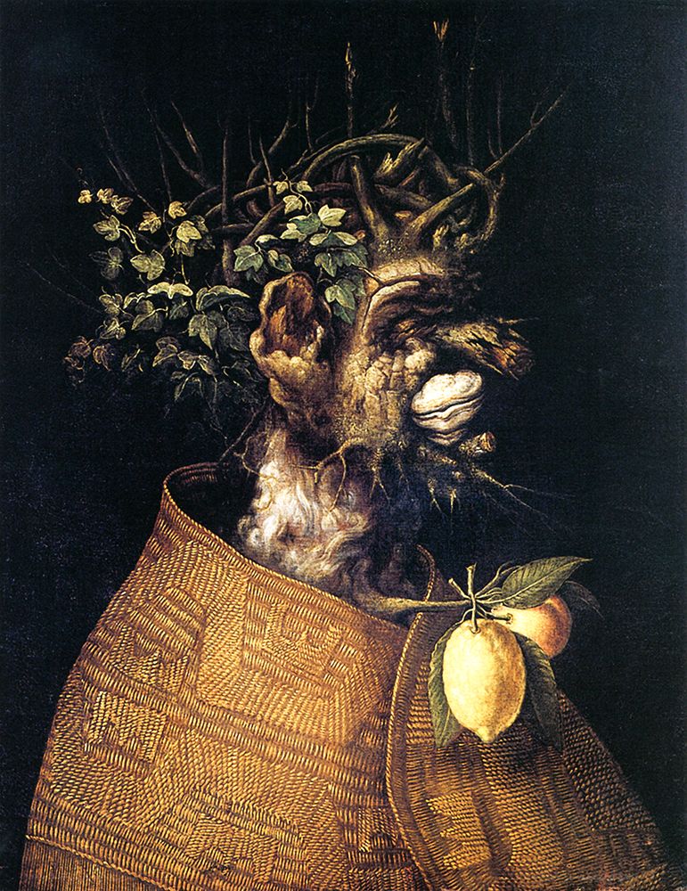Wall Art Painting id:763779, Name: Winter 1572, Artist: Arcimboldo, Giuseppe