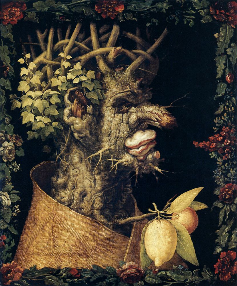 Wall Art Painting id:763780, Name: Winter 1573, Artist: Arcimboldo, Giuseppe