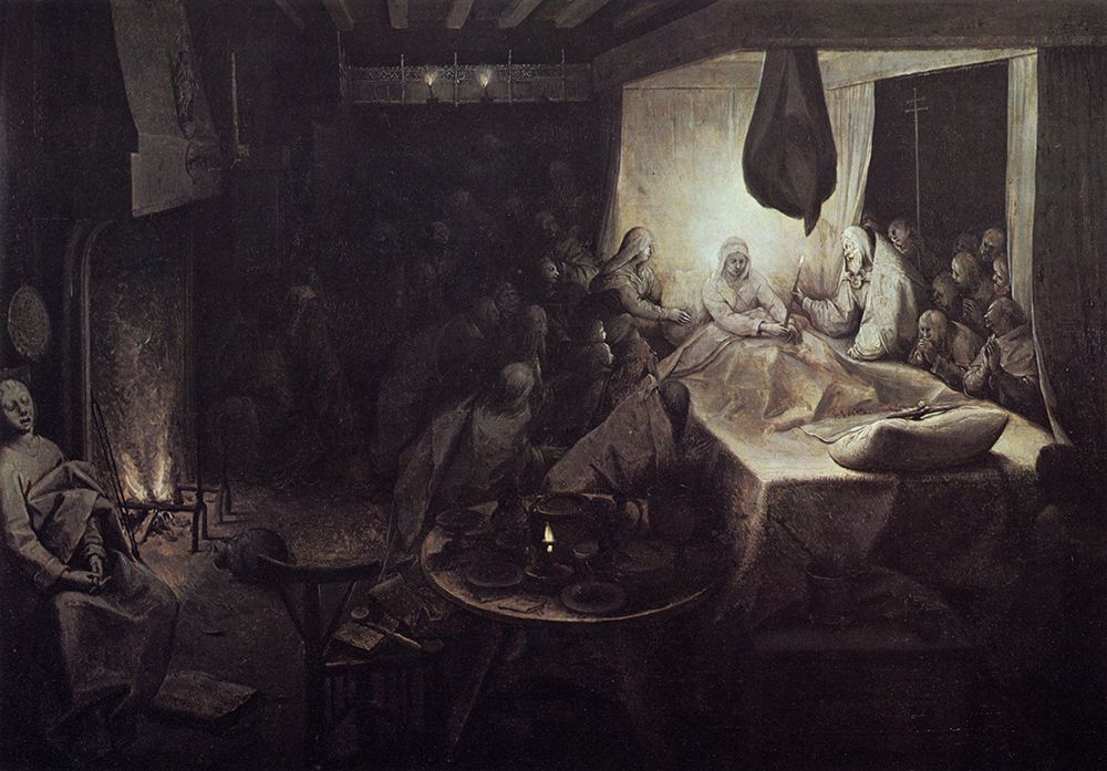 Art Print: Death of the Virgin ca 1564