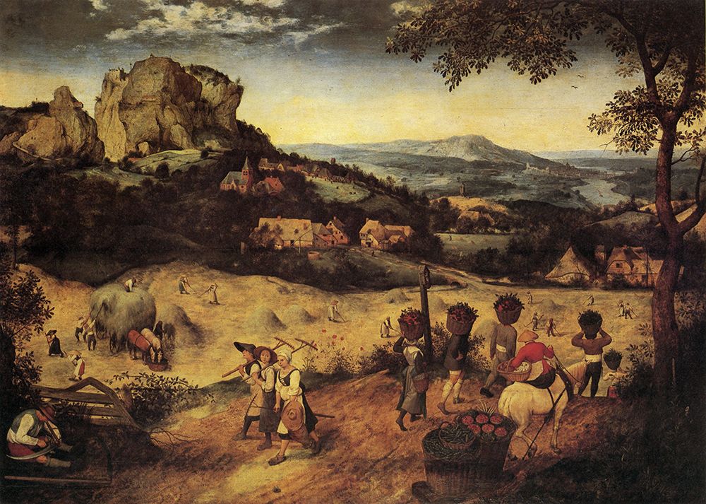 Art Print: Hay Making 1565