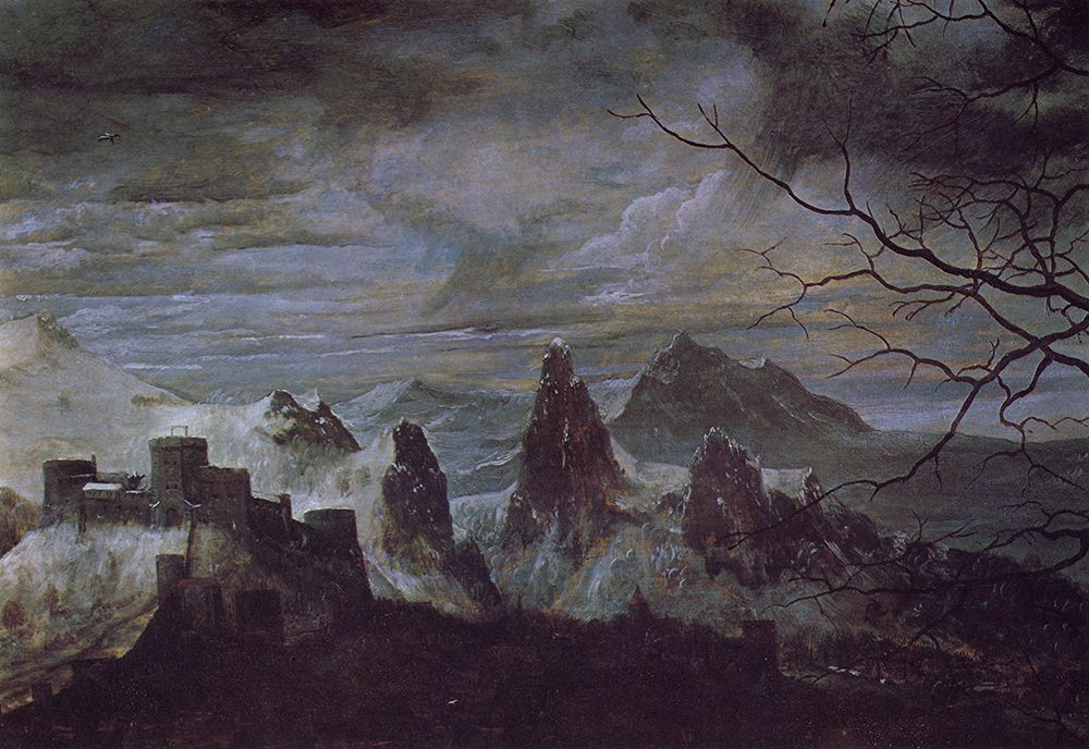 Art Print: The Gloomy Day detail 3 1565