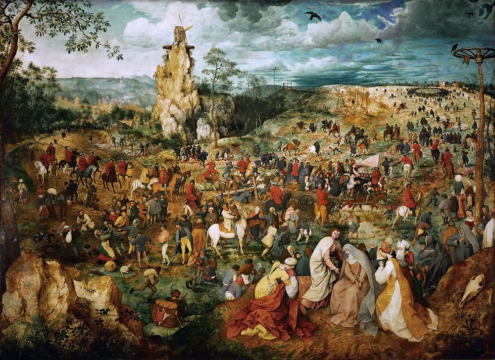 Art Print: The Procession To Calvary