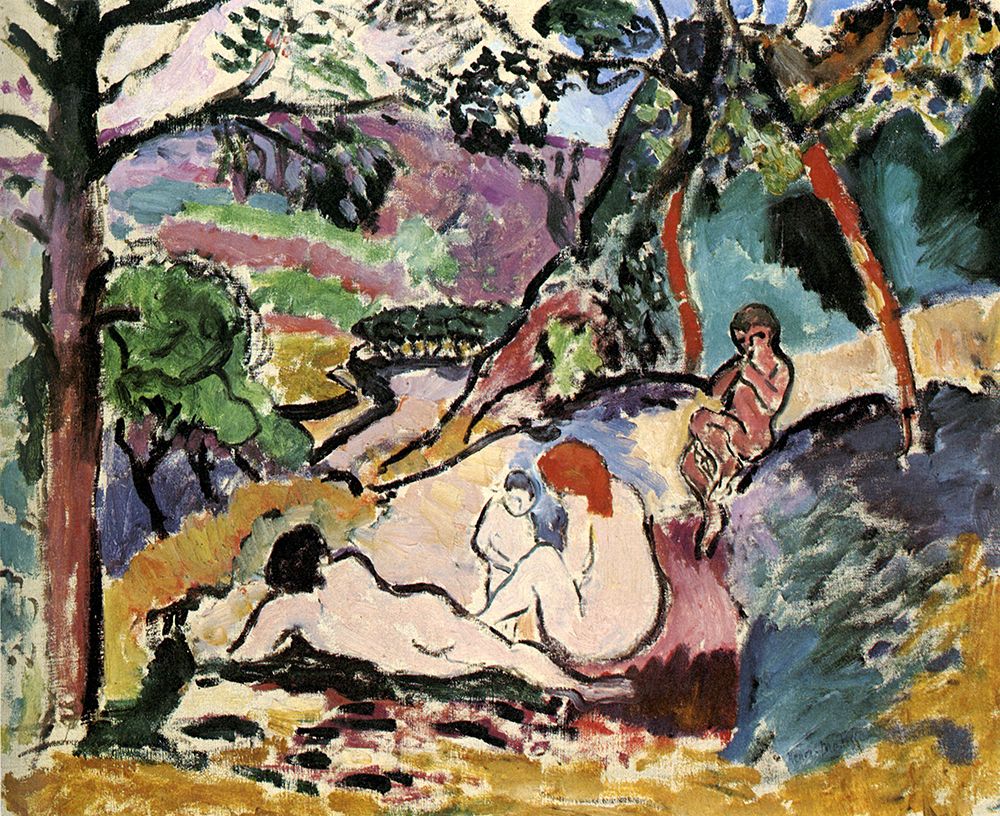 Wall Art Painting id:764506, Name: Pastoral 1905, Artist: Matisse, Henri
