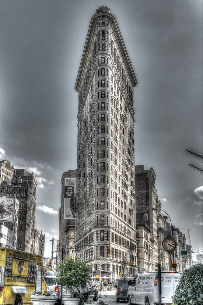 Wall Art Painting id:646326, Name: Flatiron Building NYC, Artist: Silver, Richard