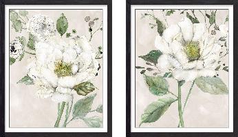 Set of wall art painting,Garden Elegance