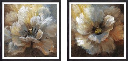 Set of wall art painting,Blooming