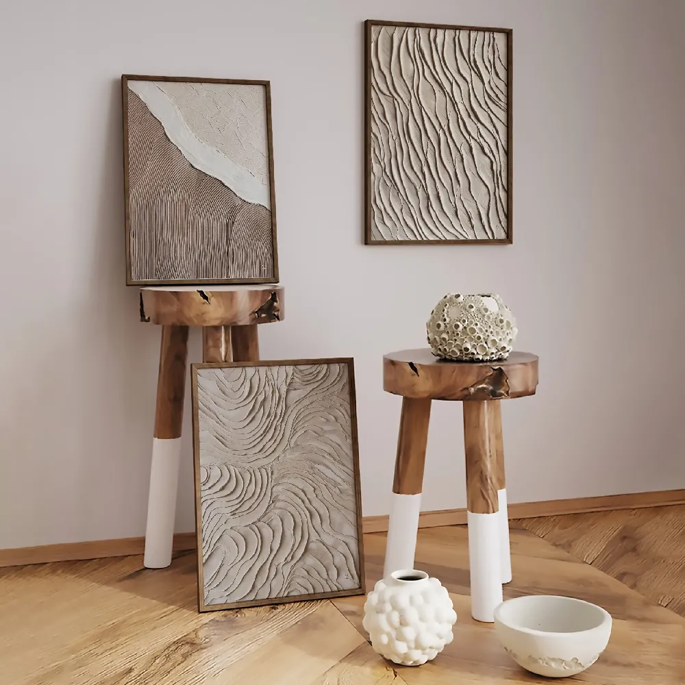 Set of wall art painting,Birds Eye View