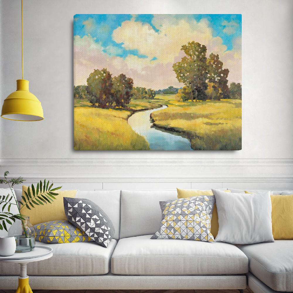 Set of wall art painting,Farming Country 