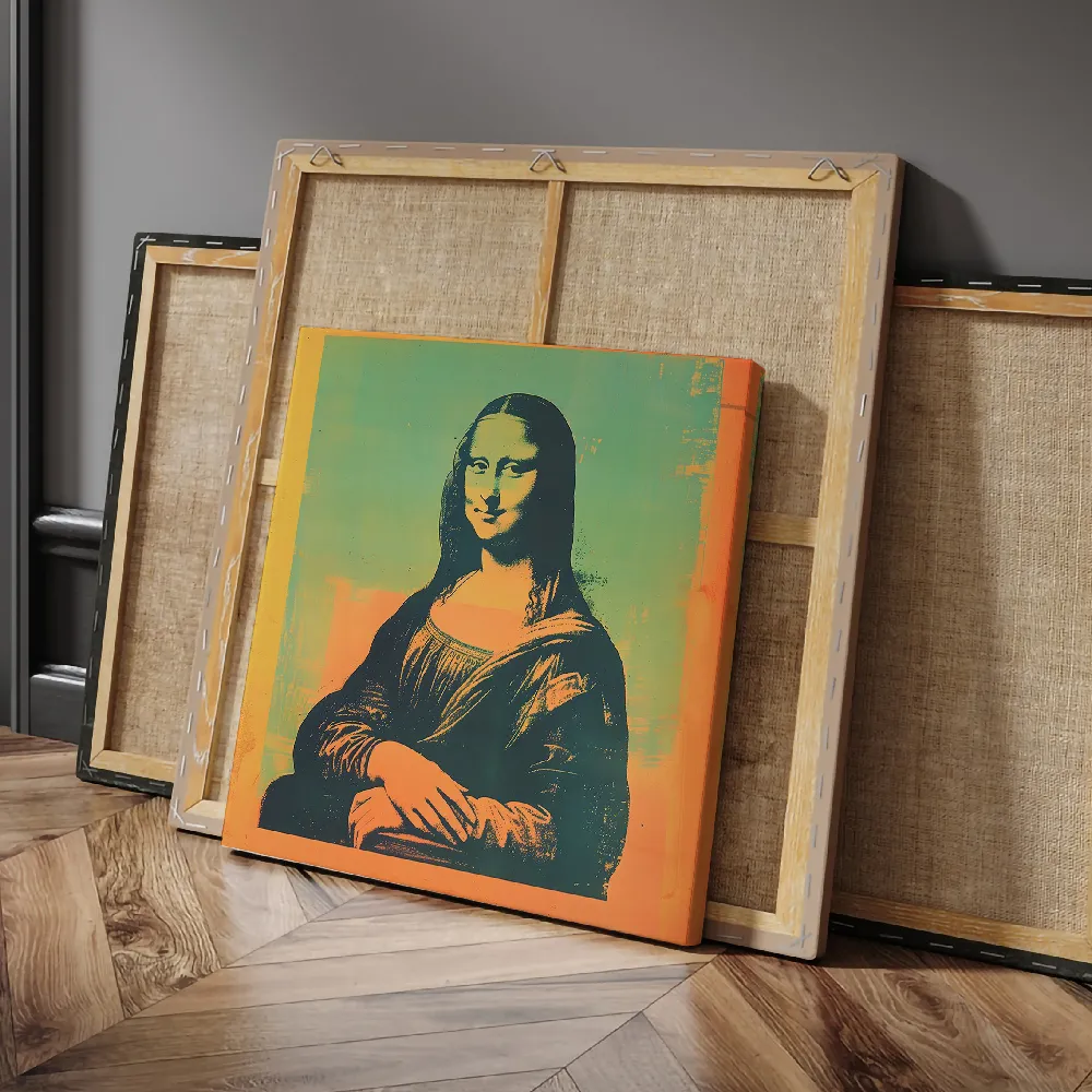 Set of wall art painting,Mona Lisa Modern