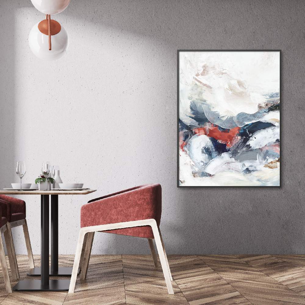 Set of wall art painting,Drifting Together 
