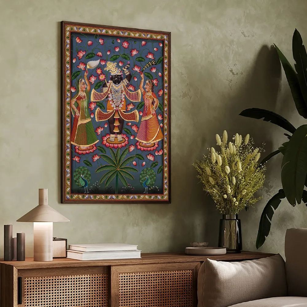 Set of wall art painting,PICHWAI PAINTING