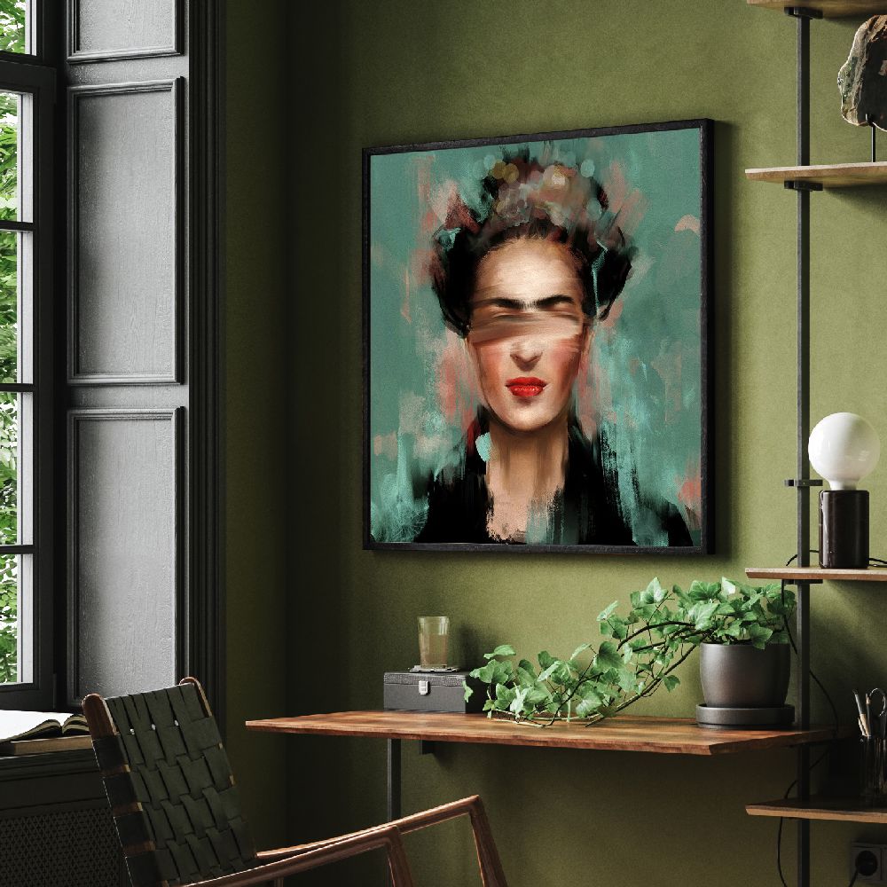 Set of wall art painting,Frida