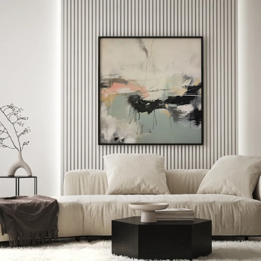 Set of wall art painting,Neutral Colors Abstraction