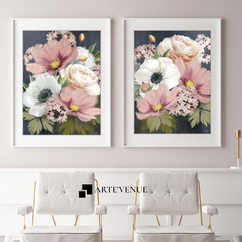 Set of wall art painting,Spring Harmony Flora