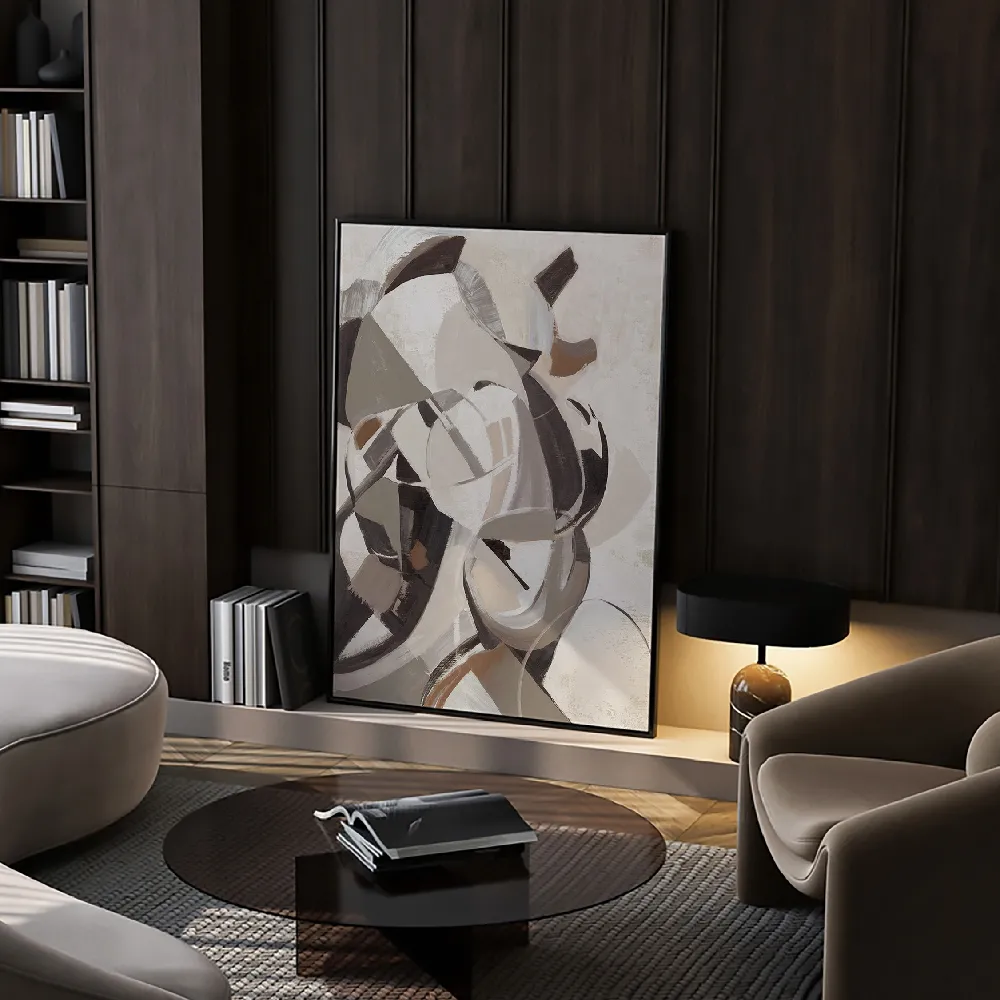 Set of wall art painting,Silent Reflections