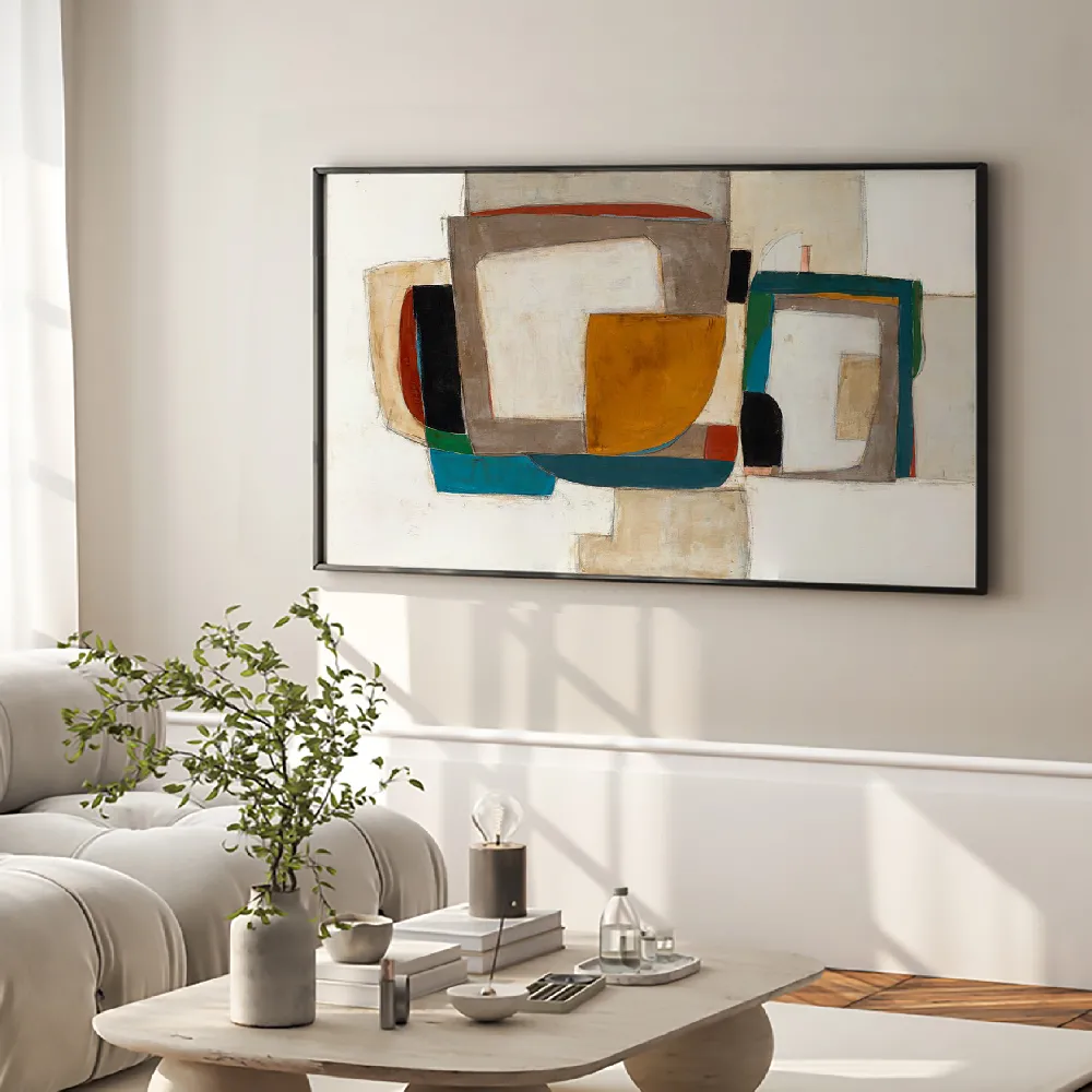 Set of wall art painting,Everything Must Converge 