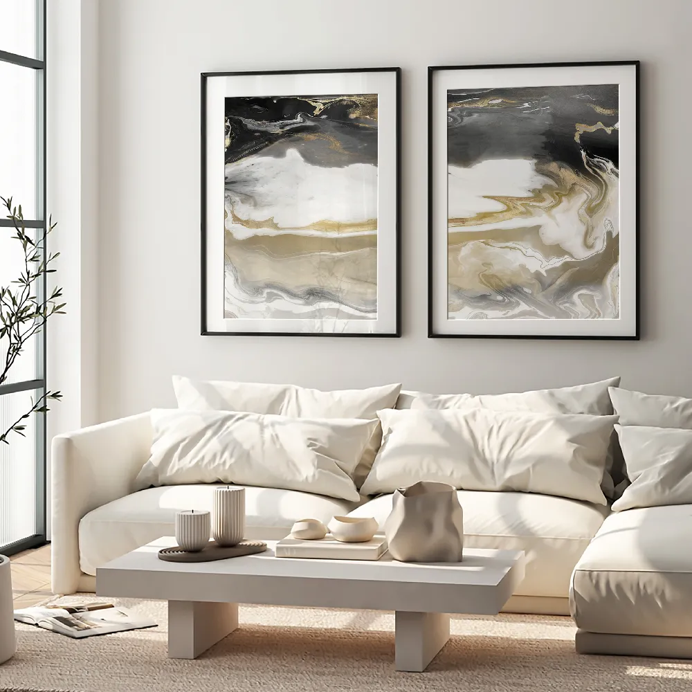 Set of wall art painting,Tranquil Nuances 