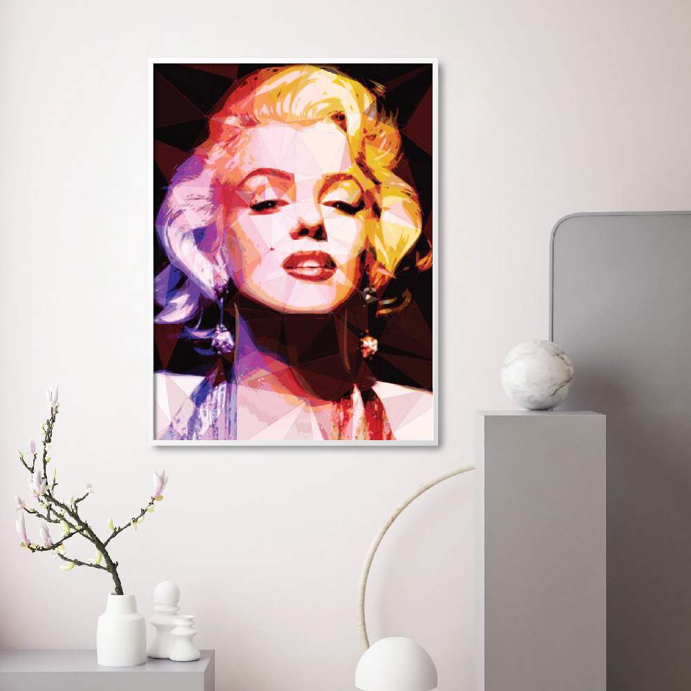 Set of wall art painting,Marilyn