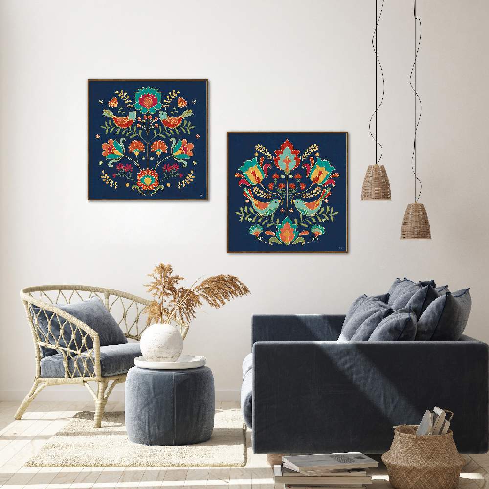 A set of wall art paintings