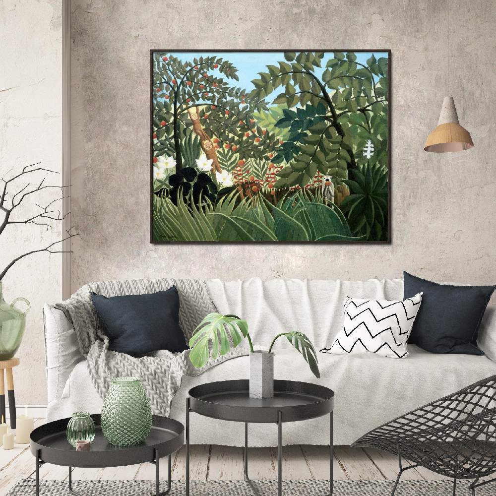 Set of wall art painting,Exotic Land